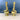 Weighted brass vases with nudes - a pair - antique decor - NextStage Vintage