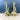 Weighted brass vases with nudes - a pair - antique decor - NextStage Vintage