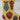 Red, Gold and Blue Ornaments Christmas stocking needlepoint canvas - NextStage Vintage