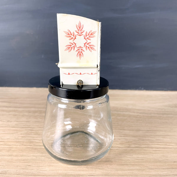 Androck nut grinder metal and glass vintage kitchen NextStage Vintage