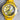 Oniss Paris ON8043-L Sapphire Crystal Yellow Ceramic MOP Dial Womens Watch
