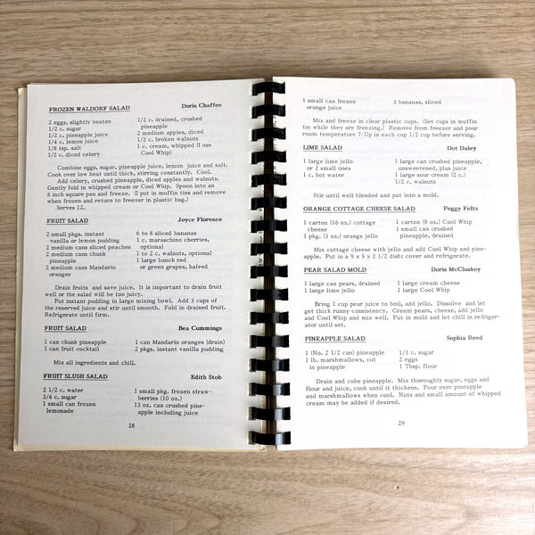 Sharing Recipes Community Cookbook – Orange Manor Club East, Winter Haven FL