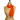 Vintage sheer chiffon polyester scarf - 1970s vintage orange - made in Japan - NextStage Vintage