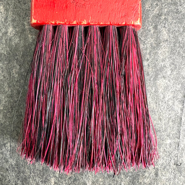Vintage Oxco red clothing or hat brush - Ox Fibre Brush Company - NextStage Vintage