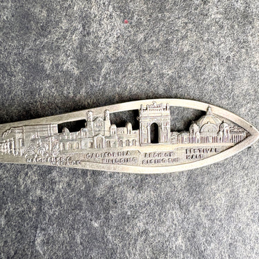 1915 Panama Exposition San Francisco Sterling Spoon - RW&S - antique souvenir - NextStage Vintage
