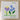 Jean Smith pansy and bluebells needlepoint canvas 8"x 8" - NextStage Vintage