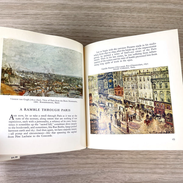 Paris in our Time - Editions d'Art Albert Skira - 1957 hardcover - NextStage Vintage