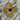 Vintage Park Lane Oversized Maltese Cross Crown Brooch Pendant Blue Cabochon