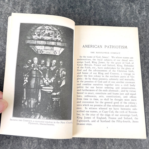 American Patriotism by Merton E Hill - 1920s vintage book - NextStage Vintage