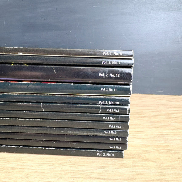 Lot of 12 PC Gamer magazines - 1995 (No CDs) - full year
