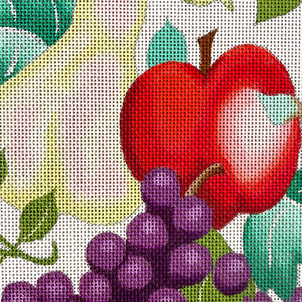 Traditions Betty Smith's needlepoint canvas pear and apple #1303 - NextStage Vintage