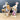Albert Stahl furniture mender and hardware woman - travelling peddler figurines - NextStage Vintage