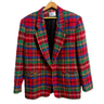 Pendleton plaid wool blazer - womens 16W - 1980s vintage - NextStage Vintage