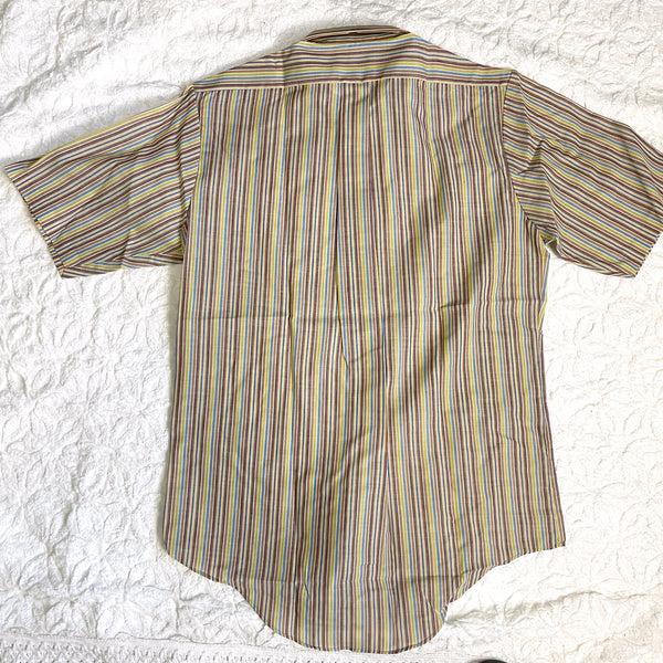 1970s Penneys men's short sleeve dress shirt - new in package - NextStage Vintage