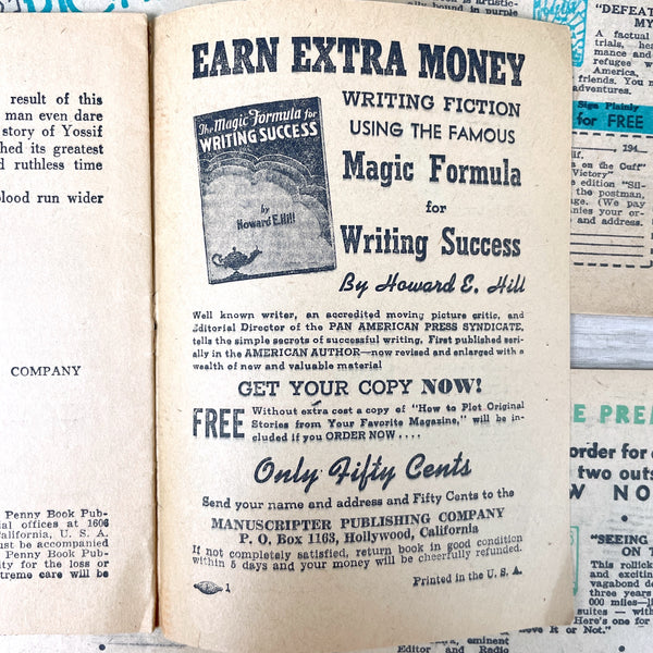 1940s WWII ephemera - The Penny Book - 6 booklets - NextStage Vintage