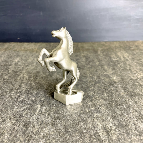 Pewter horse miniatures - Kraczkowski, Hudson, C.A.T - 1980s vintage