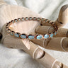 Phillip Gavriel rose gold vermeil and semi-precious stone bangle bracelet - NextStage Vintage