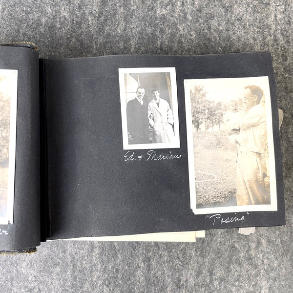 Photo album - people and places - 1912-1915 - antique snapshots - NextStage Vintage