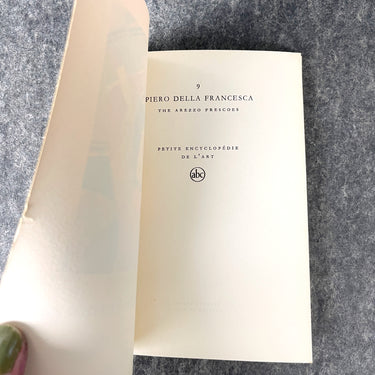 Piero della Francesca pocket-sized art book- ABC Tudor Publishing  - 1950s vintage - NextStage Vintage