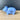 Blue hard plastic advertising piggy bank - 1970s vintage - NextStage Vintage