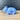 Blue hard plastic advertising piggy bank - 1970s vintage - NextStage Vintage