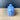 Blue hard plastic advertising piggy bank - 1970s vintage - NextStage Vintage