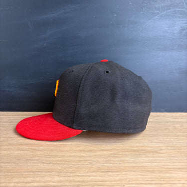 Pittsburgh Pirates New Era Authentic Collection mid 1990s 100% wool MLB fitted cap - size 7 1/2 - NextStage Vintage