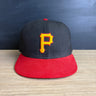 Pittsburgh Pirates New Era Authentic Collection mid 1990s 100% wool MLB fitted cap - size 7 1/2 - NextStage Vintage