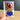 Set of 6 vintage plastic faux stained glass suncatchers - 1980s vintage - NextStage Vintage