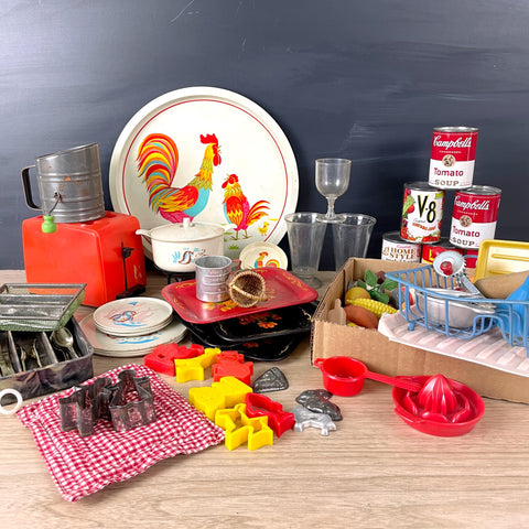 Child's vintage toy kitchen jamboree - mix of makers and ages - NextStage Vintage