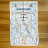 Vintage 1982 Charles and Diana baby announcement linen tea towel - stork angels - NextStage Vintage