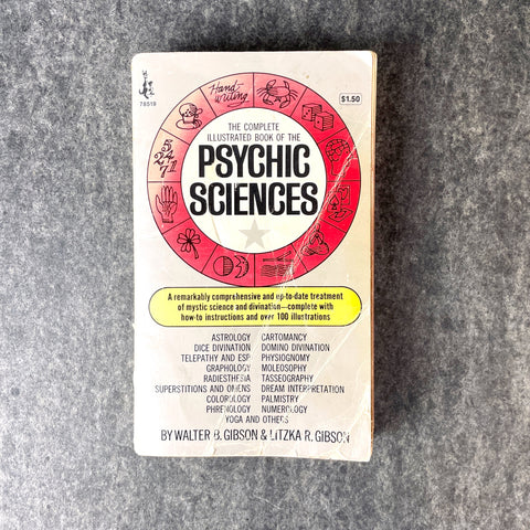 The Complete Illustrated Book of Psychic Sciences - 1971 paperback - NextStage Vintage