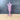 Mosser Glass pink iridescent jack in a pulpit vase - vintage art glass - NextStage Vintage