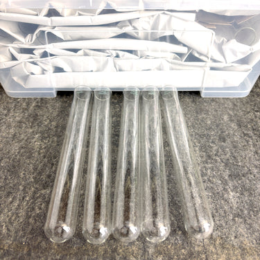 36 Vintage Pyrex Borosilicate Glass Lab Test Tubes – Industrial Scientific Decor - NextStage Vintage