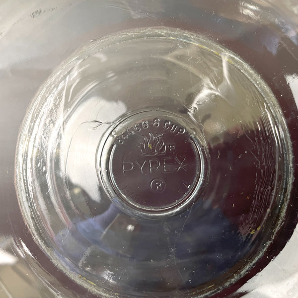 6 cup Pyrex flameware 8446B glass teapot with lid - vintage Pyrex - NextStage Vintage