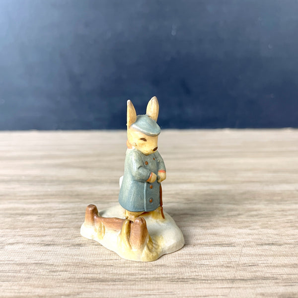 Beatrix Potter Old Mr. Rabbit Toriart Anri miniature figurine - 1984 vintage - NextStage Vintage