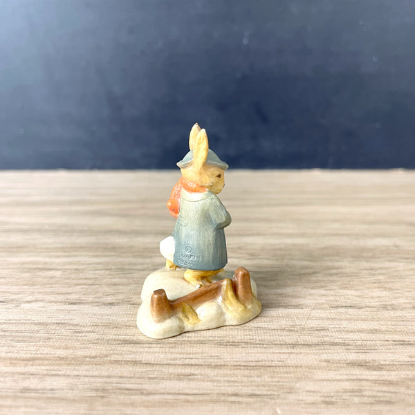 Beatrix Potter Old Mr. Rabbit Toriart Anri miniature figurine - 1984 vintage - NextStage Vintage