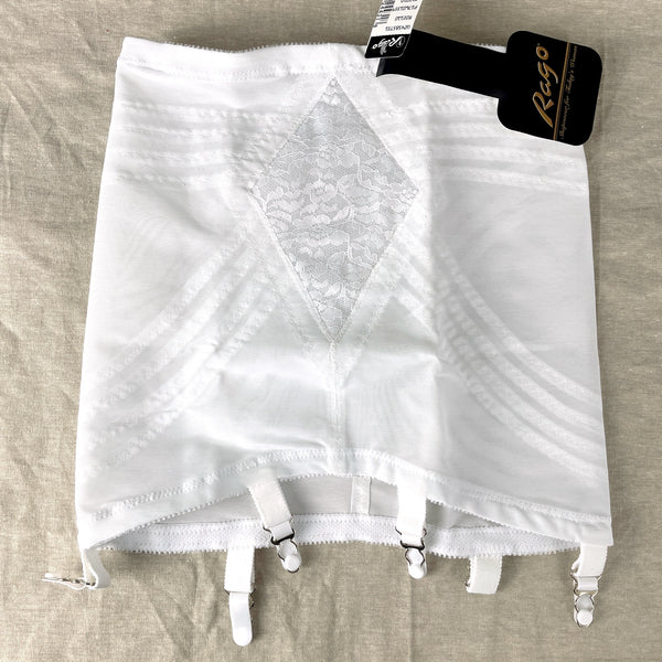 Rago white girdle - 1980s vintage - size L /30 - NWT | NextStage Vintage