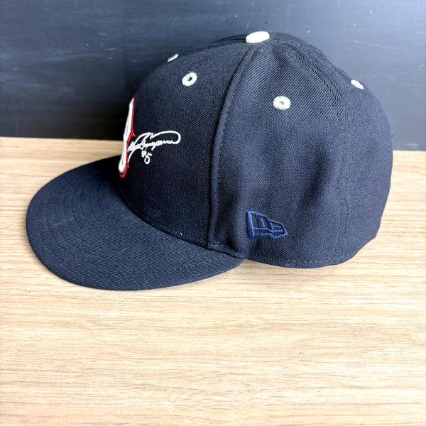 Boston Red Sox Nomar Garciaparra New Era Authentic Collection early 2000s wool MLB fitted cap - size 7 3/4