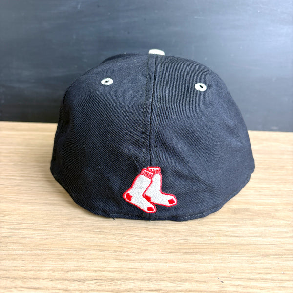 Boston Red Sox Nomar Garciaparra New Era Authentic Collection early 2000s wool MLB fitted cap - size 7 3/4