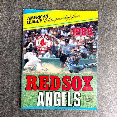 Boston Red Sox 1986 Championship souvenir book and program - set of 2 - NextStage Vintage