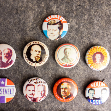 Vintage 1976 Reproduction Presidential Campaign Pins 7/8" Buttons Lot of 43