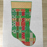 Whimsy and Grace stocking handpainted needlepoint canvas #WG12541 - NextStage Vintage