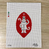 Shelly Tribbey Designs Snowman Robot needlepoint canvas #C736 - NextStage Vintage