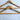 Lot 4 Vintage Roger Smith Hotel Wood Hangers - NYC DC Stamford White Plains - NextStage Vintage