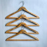 Lot 4 Vintage Roger Smith Hotel Wood Hangers - NYC DC Stamford White Plains - NextStage Vintage