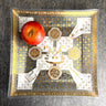 Vintage 1950s Rojack bent glass serving tray - Republique Francaise design - NextStage Vintage