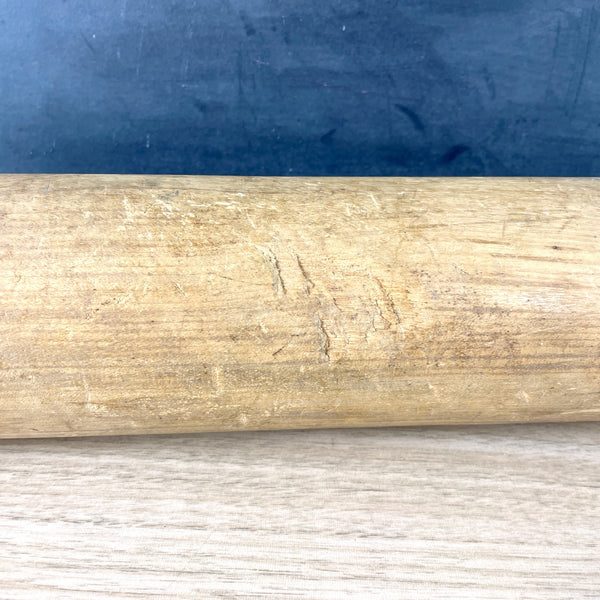 Vintage primitive extra large wooden rolling pin - NextStage Vintage