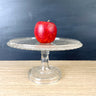 Antique 1880s EAPG Campbell, Jones Co. Rose in Snow Cake Stand - NextStage Vintage