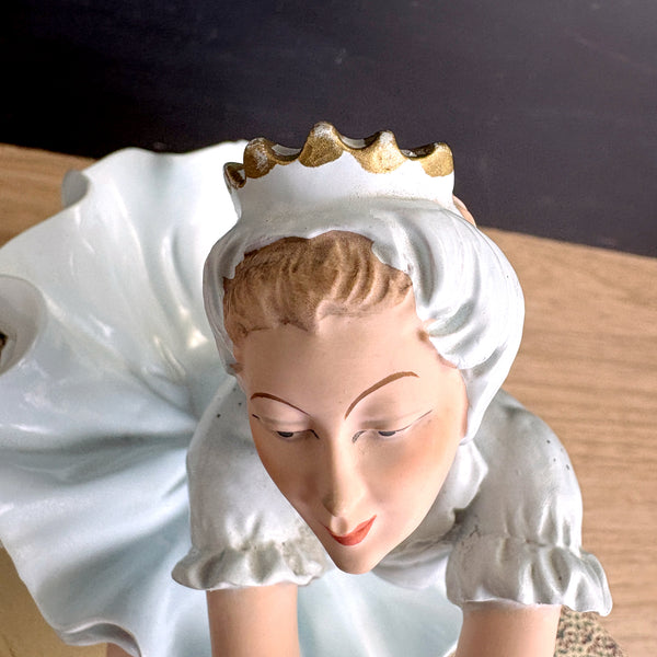 Royal Swan Collection Ballerina 40114 - 1950s vintage figurine - hand made in Italy